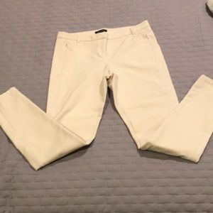Tara Jarmon Winter White Stretch Pants 38 EU